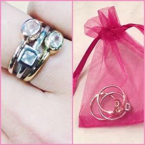 NWOT Ring Trio- Size 7